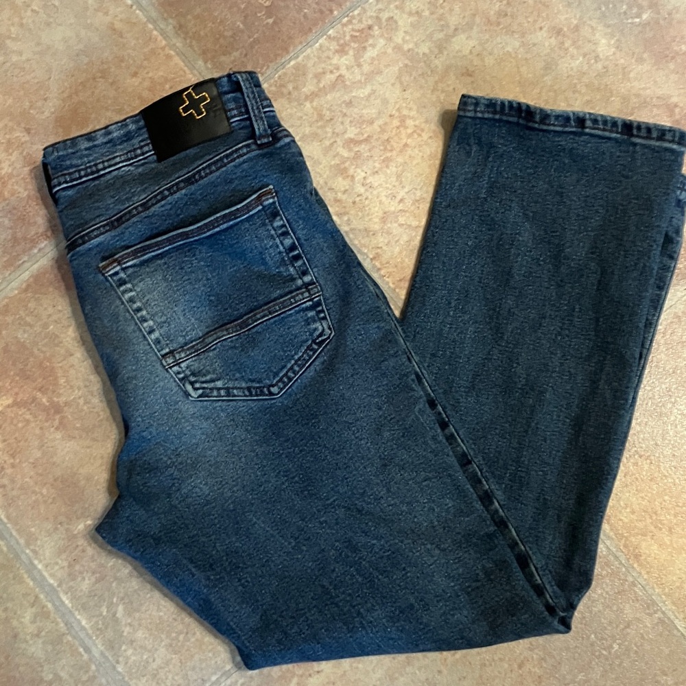 Classic Indigo Men's Straight Jeans